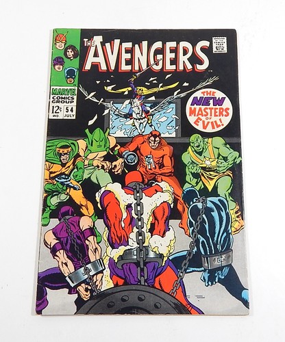 The avengers marvel 1968 - #54,